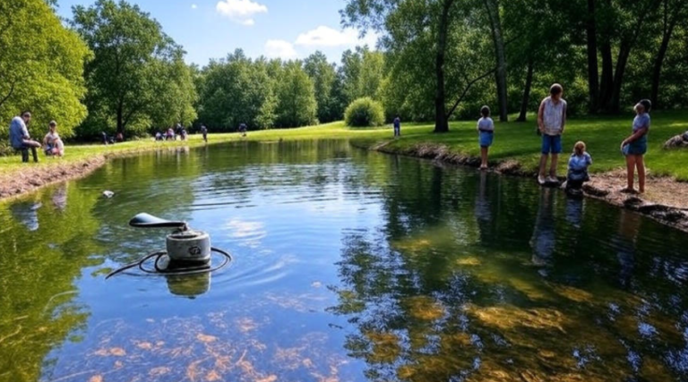 The Secret Power of a Large Pond Hoover for a Cleaner Pond